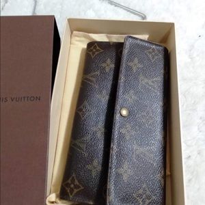 Authentic LV long wallet